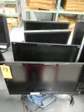 (4) ASSORTED COMPUTER MONITORS