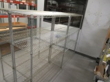 (2) 4 SHELF METRO RACKS