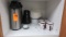 Coffee warmers, filters & cups