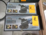 Pair Chicago Electric 4.5'' angle grinders. NIB