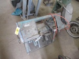 Wells 58B metal band saw on cart