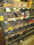 Contents of 6 shelves mostly hub & stud parts