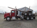 2006 Kenworth T800 5 Window Tractor & 2007 Whitlog Log Trailer