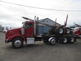 2006 Kenworth T800 5 Window Tractor & 2000 Whitlog Log Trailer