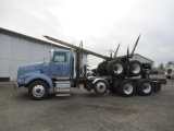 2015 Western Star 4900 SB Glider & 1989 Assembled Log Trailer