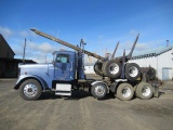 2000 Freightliner FLD 120 Tractor & 1991 Assembled Log Trailer