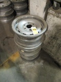 4 - steel wheels 6 lug