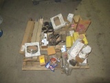 Pallet of truck parts