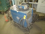 Miller CP 300TS 3 phase welder with c/w wire spool cart and gun also Miller Matic MC1 spool gun