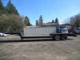 1949 SPCN 8' X 41' LOW BOY TRAILER