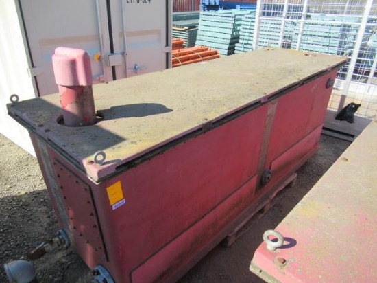 REEF FIBERGLASS WATER TANK & VALVE (3'6'' X 10' X 40'')