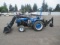 RHINO 224 4X4 TRACTOR W/ FRONT LOADER & BACKHOE