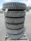 (2) GOODYEAR G661 HSA 10R22.5 TIRES ON 10-LUG STEEL WHEELS & (4) GOODYEAR GS22RSD 10R22.5 TIRES ON