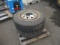 (2) FIRESTONE 10.00-20 TIRES ON STEEL WHEELS