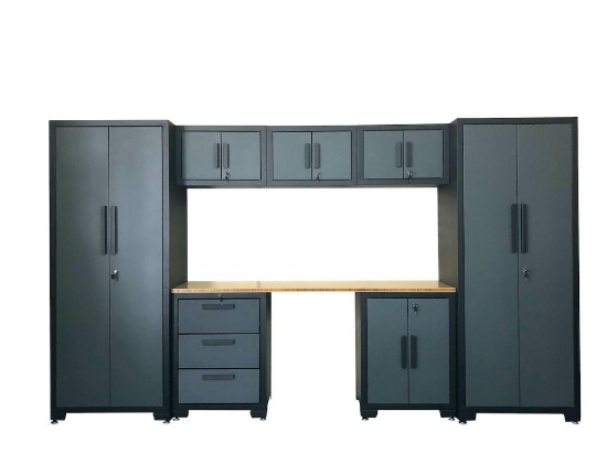 130'' WORK STATION 8-PIECE COMBINATION SET