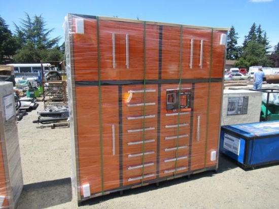 88'' HEAVY DUTY MULTI DRAWER TOOL CHEST CABINET