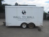 2013 CONTINENTAL CARGO ORTW814TA2 8' X 14' ENCLOSED TRAILER