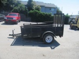 2007 BIG TEX...SINGLE AXLE TRAILER W/ 5' X 8' DECK