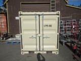 2020 6'5'' X 8' SHIPPING CONTAINER W/ SIDE MAN DOOR & WINDOW