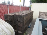 (16) 10'' X 12'' X 12' RAILROAD TIES