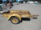 ASSEMBLED 4' X 8' SINGLE AXLE UTILITY TRAILER