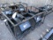 72'' SKID STEER GRAPPLE BUCKET W/ (2) HYDRAULIC CYLINDERS