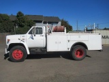 1987 GMC 7000 UTILITY SERVICE TRUCK W/ FIRE FIGHTING UNIT