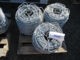 (3) ROLLS OF BARBED WIRE