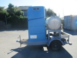 RESTROOM TRAILER W/ 2 PERSON STAINLESS STEEL SINK