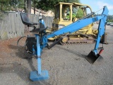 McCONELL 3 POINT BACKHOE ATTACHMENT W/ 24'' CLEAN OUT BUCKET