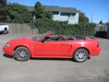 2001 FORD MUSTANG CONVERTIBLE