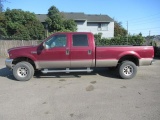 2004 FORD F350 CREW CAB PICKUP