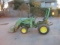 JOHN DEERE 650 4X4 TRACTOR W/ FRONT LOADER