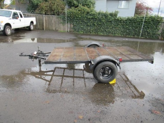 ASSEMBLED 6' X 10' FLATBED UTILITY TRAILER