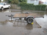 ASSEMBLED 6' X 10' FLATBED UTILITY TRAILER