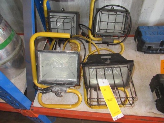 (4) ASSORTED WORK LIGHTS