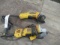 (2) DEWALT D28402 ANGLE GRINDERS