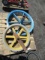 (2) CABLE DOLLY REELS