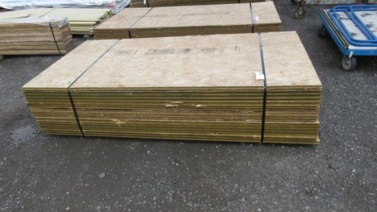 LOT OF 4' X 8' PLYWOOD
