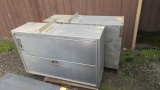 (2) HIGHWAY PRODUCTS STAINLESS TRUCK TOOL BOXES