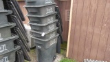 (6) TOTER 96 GALLON ROLLING GARBAGE CANS