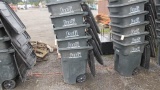 (6) TOTER 96 GALLON ROLLING GARBAGE CANS