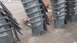 (6) TOTER 96 GALLON ROLLING GARBAGE CANS