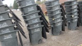 (6) TOTER 96 GALLON ROLLING GARBAGE CANS