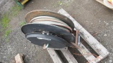 HANNAY REELS HOSE REEL W/ OXYGEN & ACETYLENE HOSE