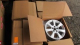 (4) GM 17'' 5 LUG ALUMINUM WHEELS