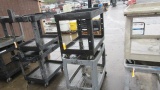 (2) RUBBERMAID SHOP CARTS