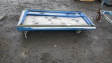 METAL MATERIAL CART (BLUE)