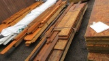 LOT OF ASSORTED WOOD PLANKS