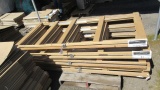 (8) 3' X 7' WOODEN POCKET DOOR FRAMES